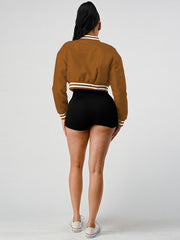 Chaquetas de béisbol universitarias retro informales