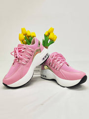Zapatillas deportivas transpirables de malla con parches