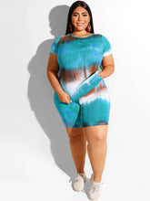 Zweiteilige Outfits mit kurzen Ärmeln und Shorts