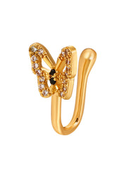 Joyería corporal con clip para la nariz recortado