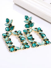 Pendientes geométricos minimalistas de colores