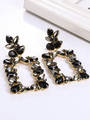 Pendientes geométricos minimalistas de colores