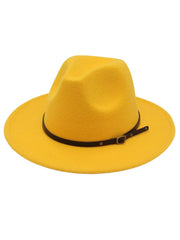 Woolen Retro Fedora Hat