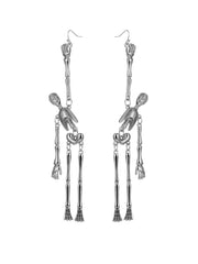 Halloween Europäische Retro Skelett Ohrringe