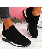 Slip-On Flat Knitted Flats
