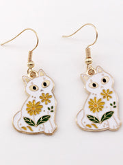 Pendientes colgantes de cachorro divertidos de Halloween