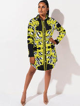 Minivestidos camiseros con botones y mangas largas