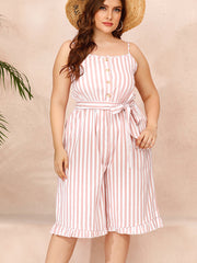 Sling Striped Jumpsuit