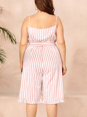 Sling Striped Jumpsuit