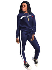 Two Piece SweatShirt&Bodycon Pants Sets SweatSuits