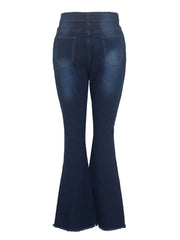 Zerrissene, bequeme Stretch-Skinny-Jeans im Used-Look im Slim Fit