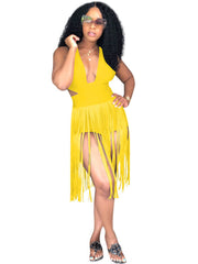 Fringe Tassel Bodycon Dresses Jumpsuits Rompers