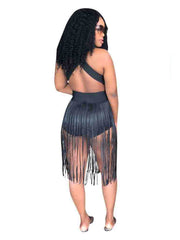 Fringe Tassel Bodycon Dresses Jumpsuits Rompers