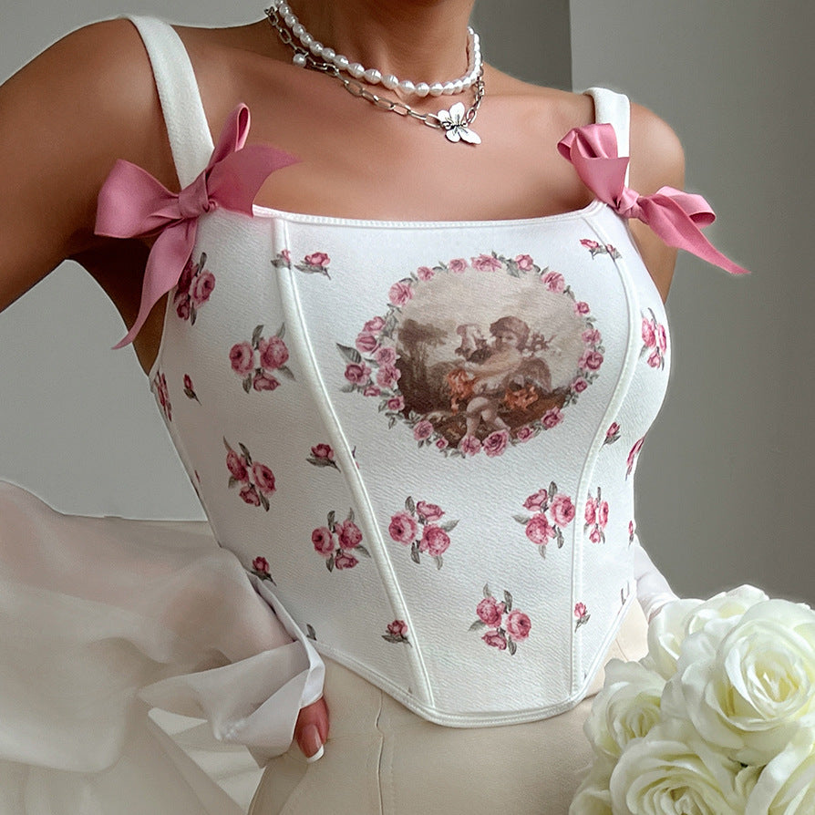 Colette Cherub Corset Top