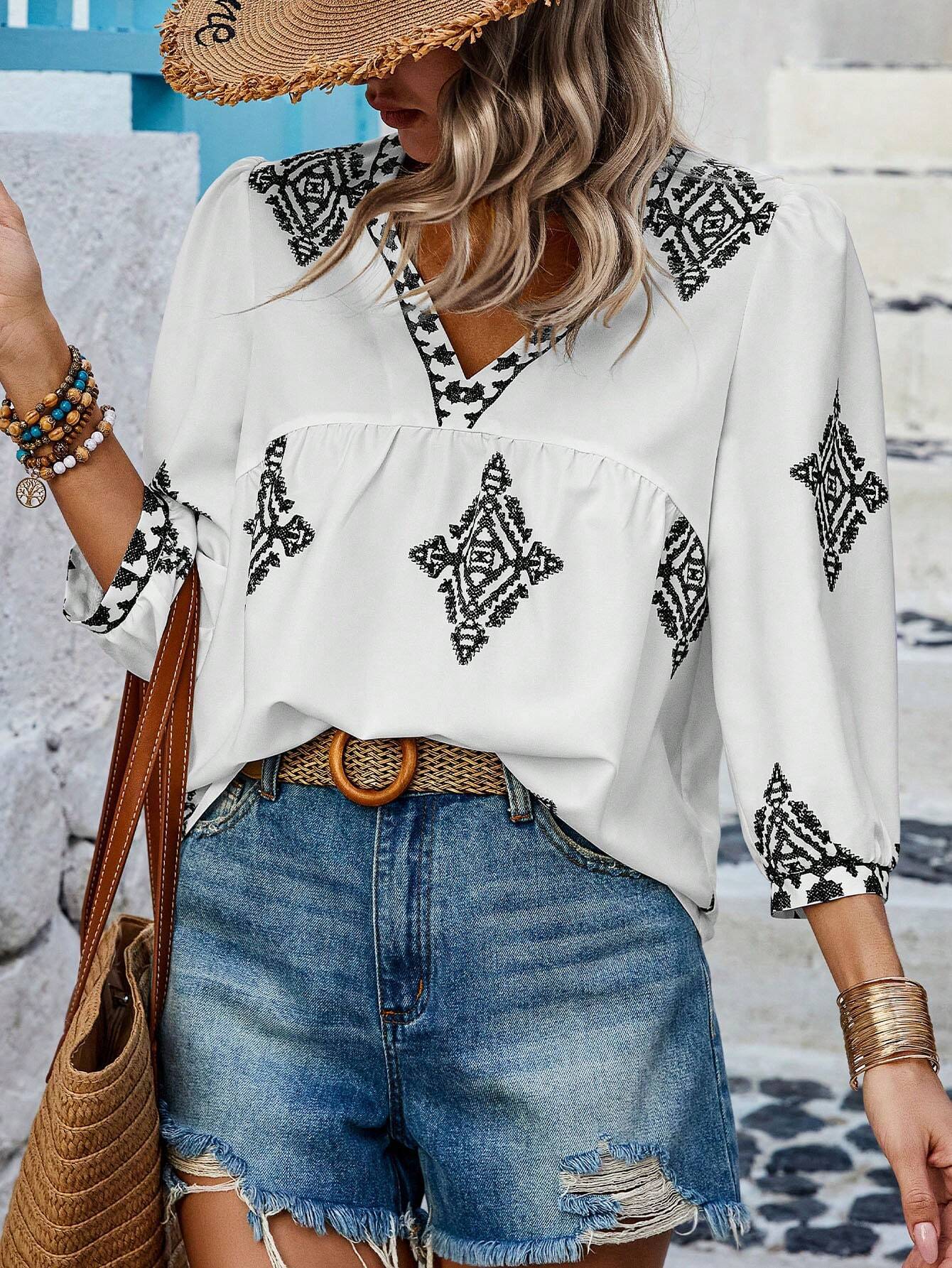 Esme Embroidered Blouse