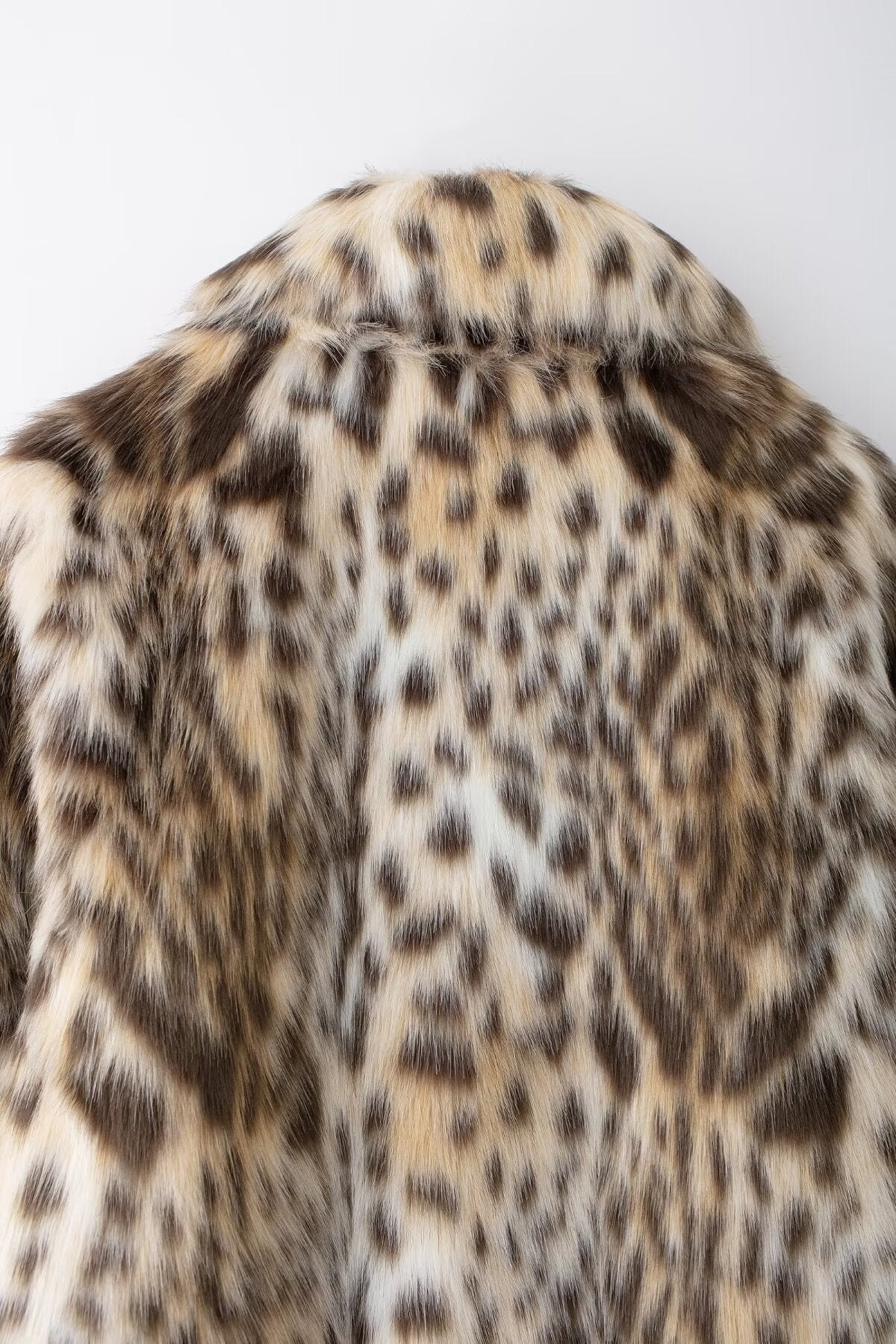Selena Faux Fur Leopard Coat