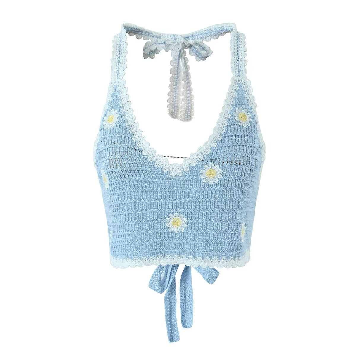 Daisies Crochet Matching Set