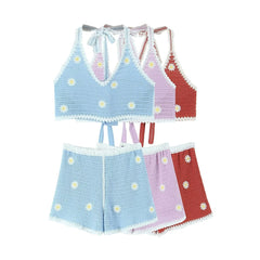 Daisies Crochet Matching Set