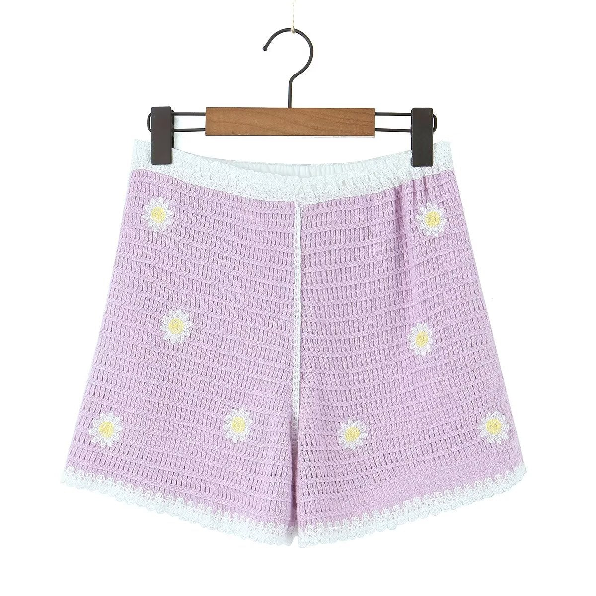 Daisies Crochet Matching Set