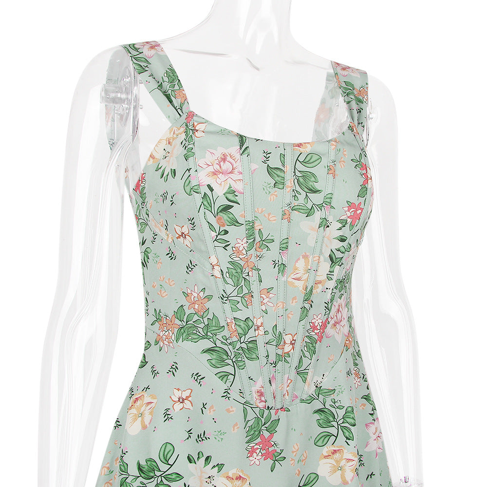 Amelia Floral Midi Dress