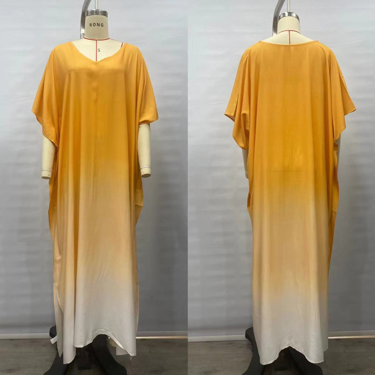 Sienna Ombre Kaftan Midi Dress