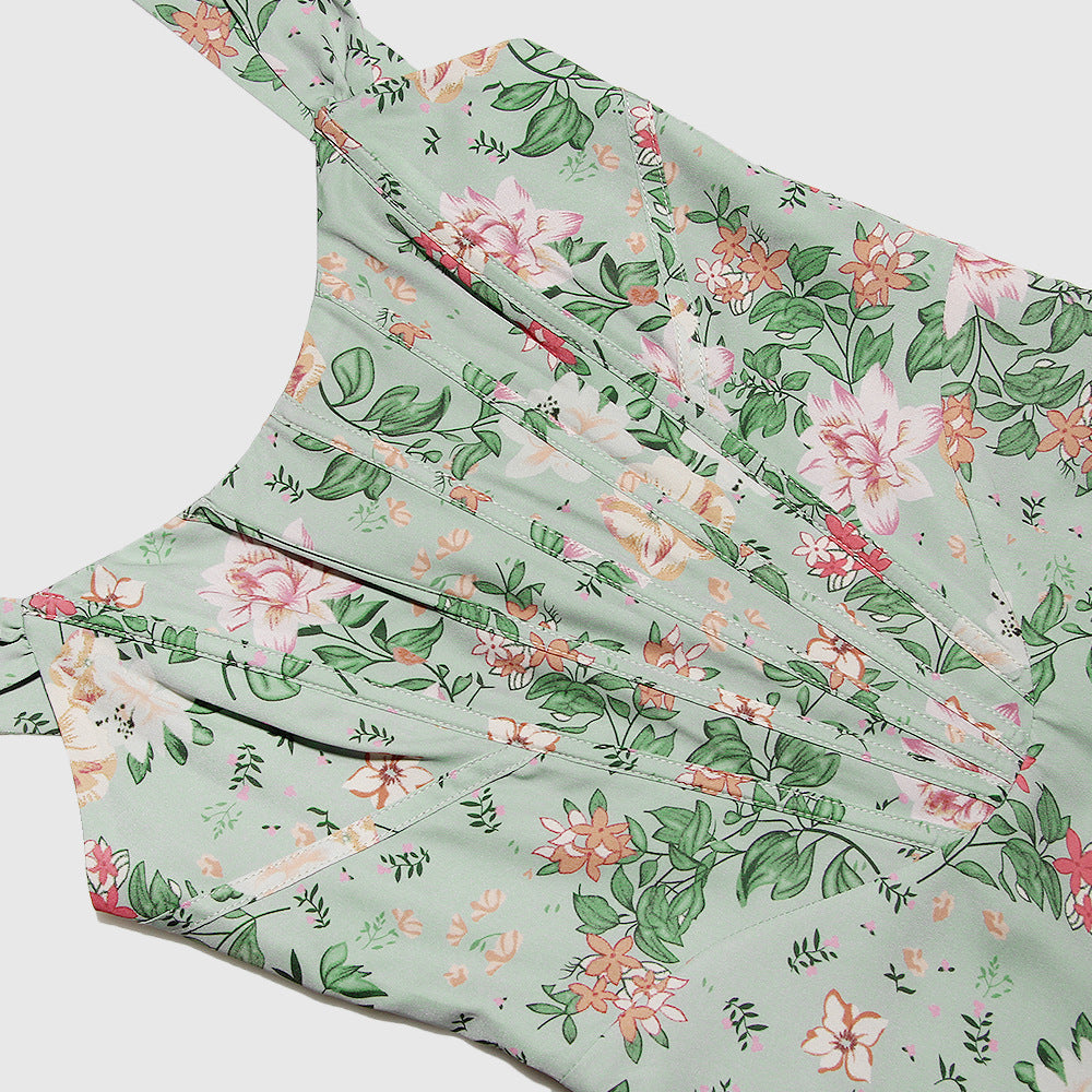 Amelia Floral Midi Dress