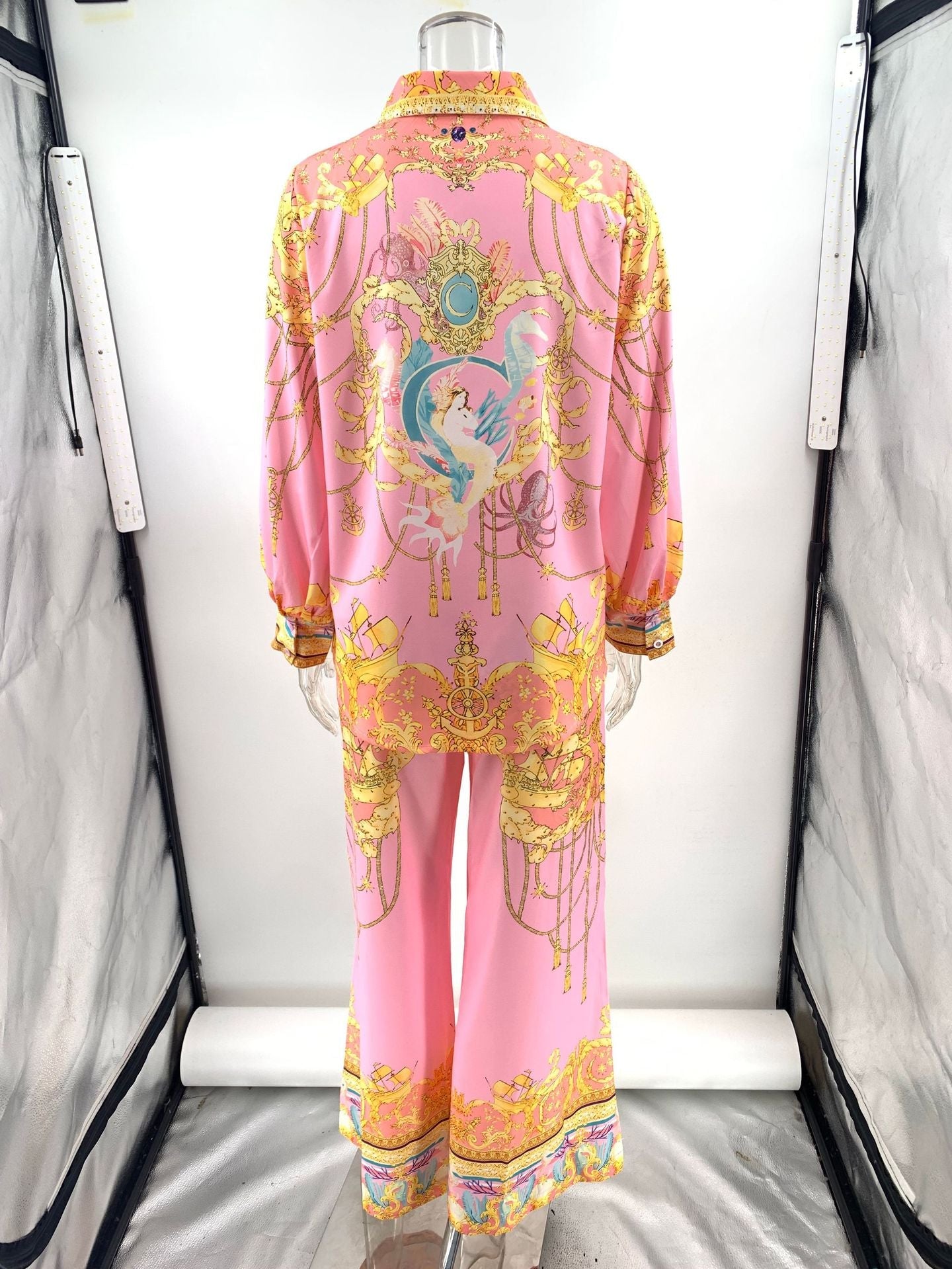 Celina Baroque Silk Set