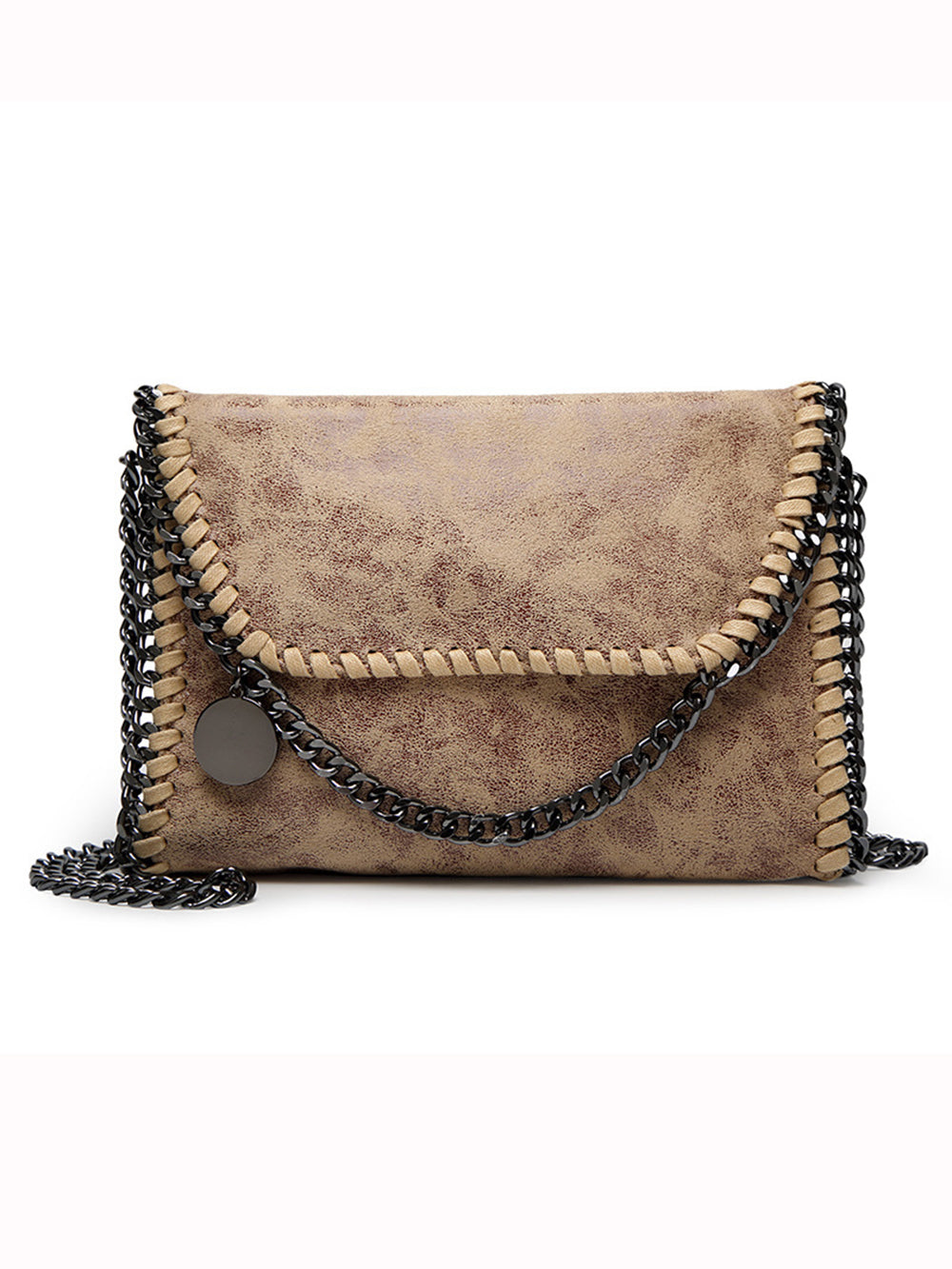 Bolso de mano tipo bandolera para llevar en color tostado