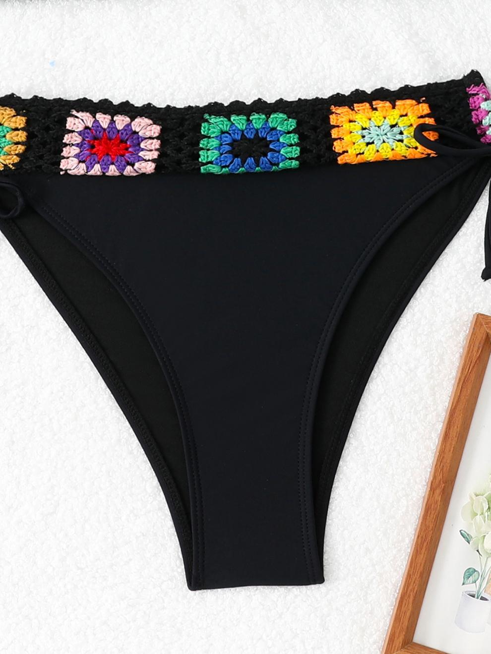 Marisol Crochet Trim Bikini Set