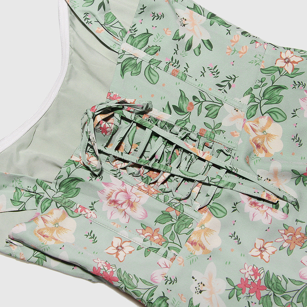 Amelia Floral Midi Dress