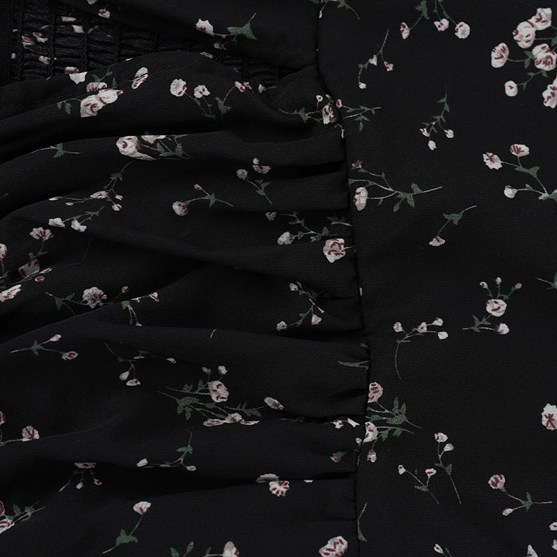 Amelia Floral Puff Sleeve Mini Dress