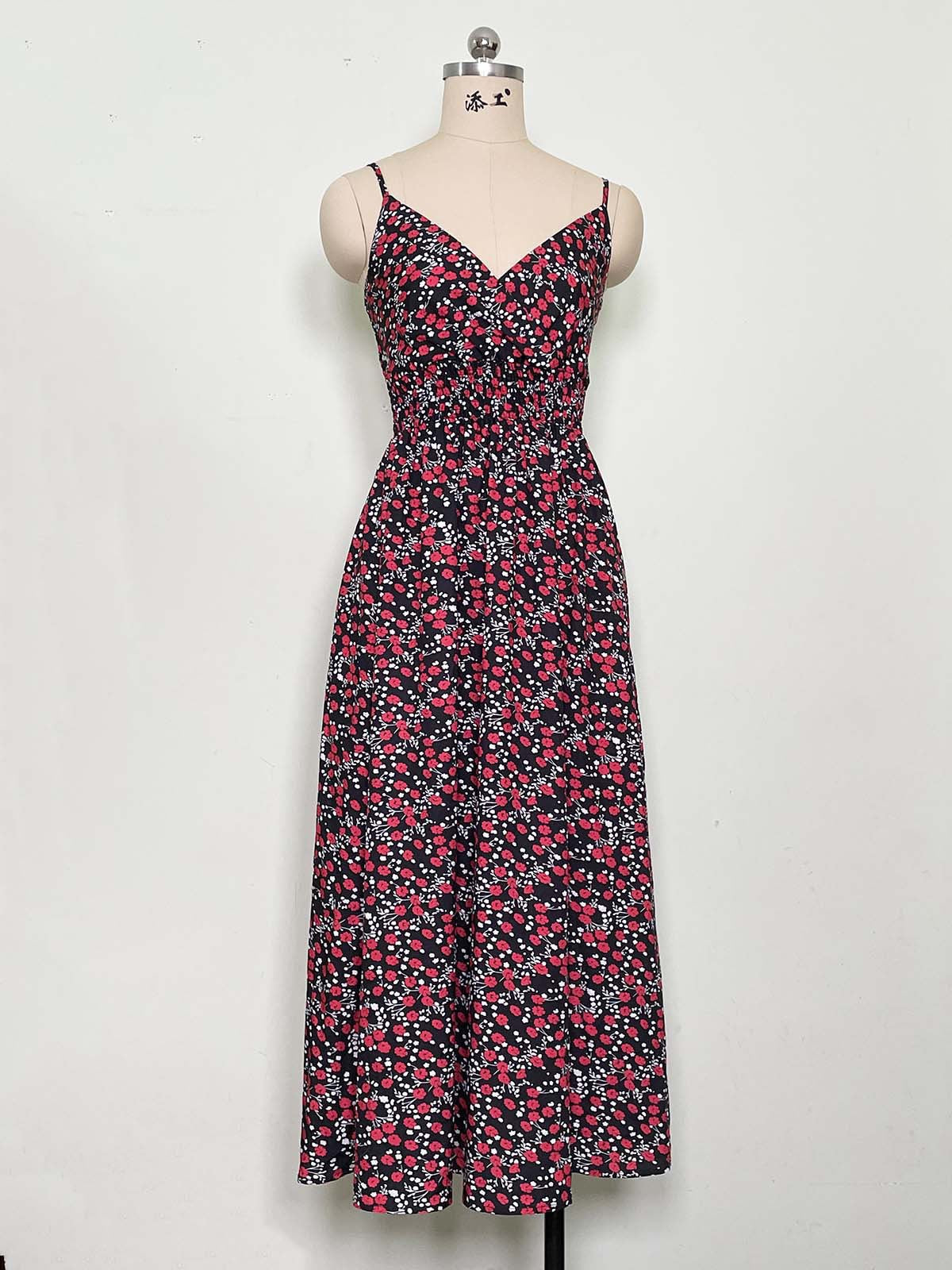 Elara Bloom Midi Dress