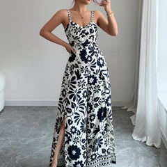 Isla Botanical Maxi Dress