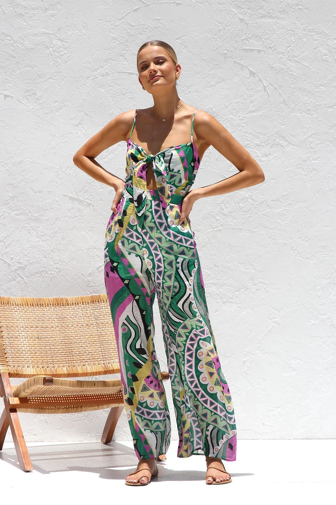 Zahara Boho Cutout Maxi Dress