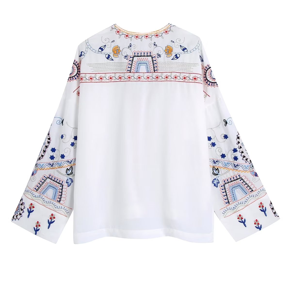 Isla Boho Embroidered Blouse