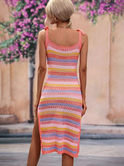 Anais Crochet Midi Dress
