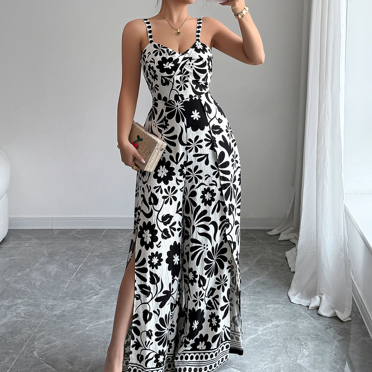 Isla Botanical Maxi Dress