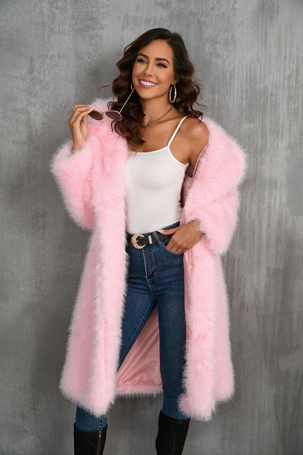 Bianca Luxe Faux Fur Coat