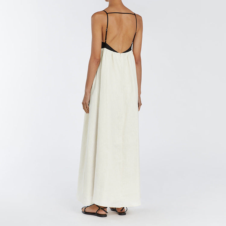 Isla Monochrome Maxi Dress