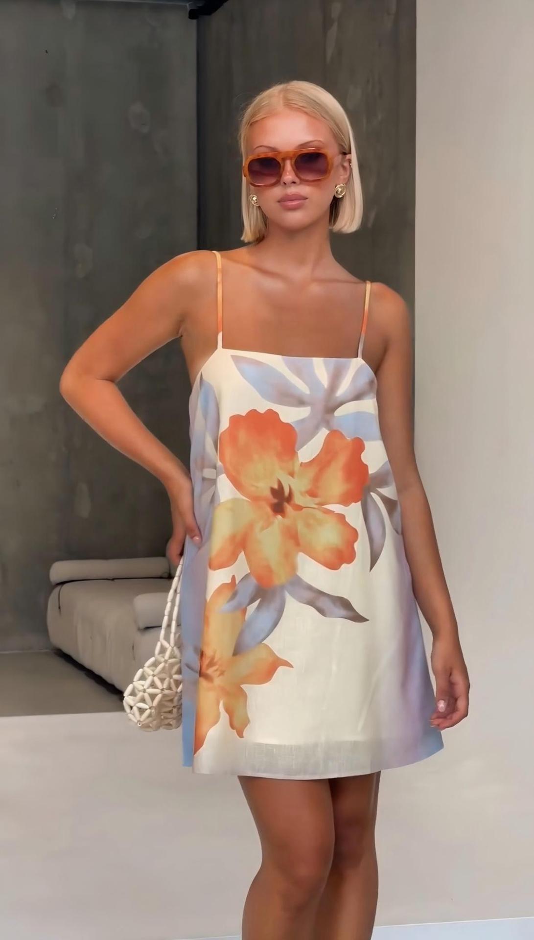 Nawal Slip Mini Dress
