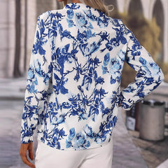 Liana Floral Button-Up Blouse