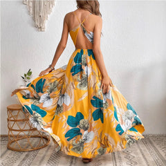 Sienna Tropic Wrap Maxi Dress