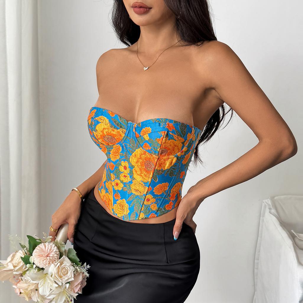Amara Bloom Corset Top