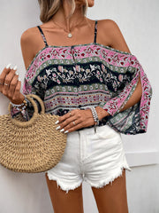 Selena Boho Off-Shoulder Top