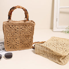 Isabella Crochet Bamboo Tote