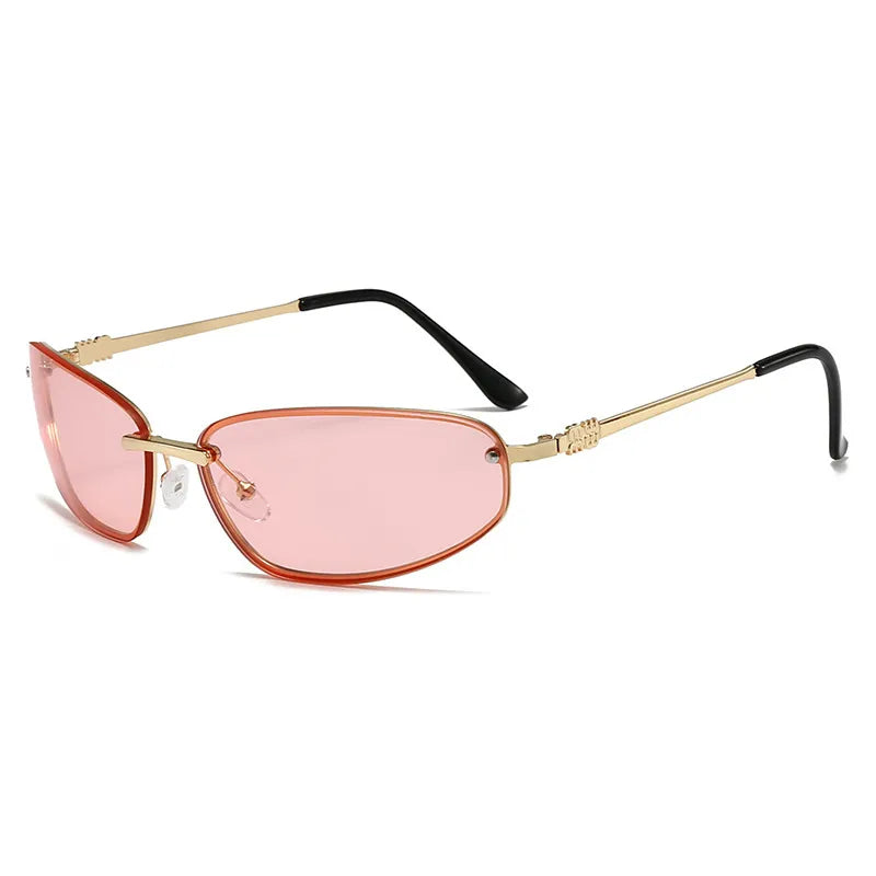 Aviator Sunglasses with Tinted Lenses