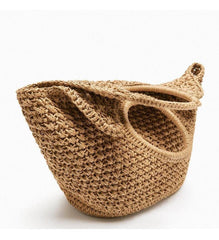 Sienna Woven Market Tote