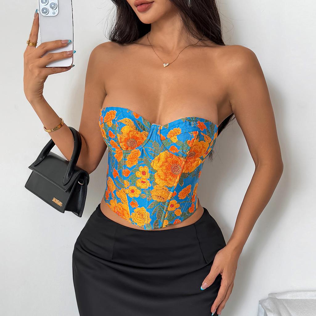 Amara Bloom Corset Top