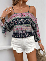 Selena Boho Off-Shoulder Top