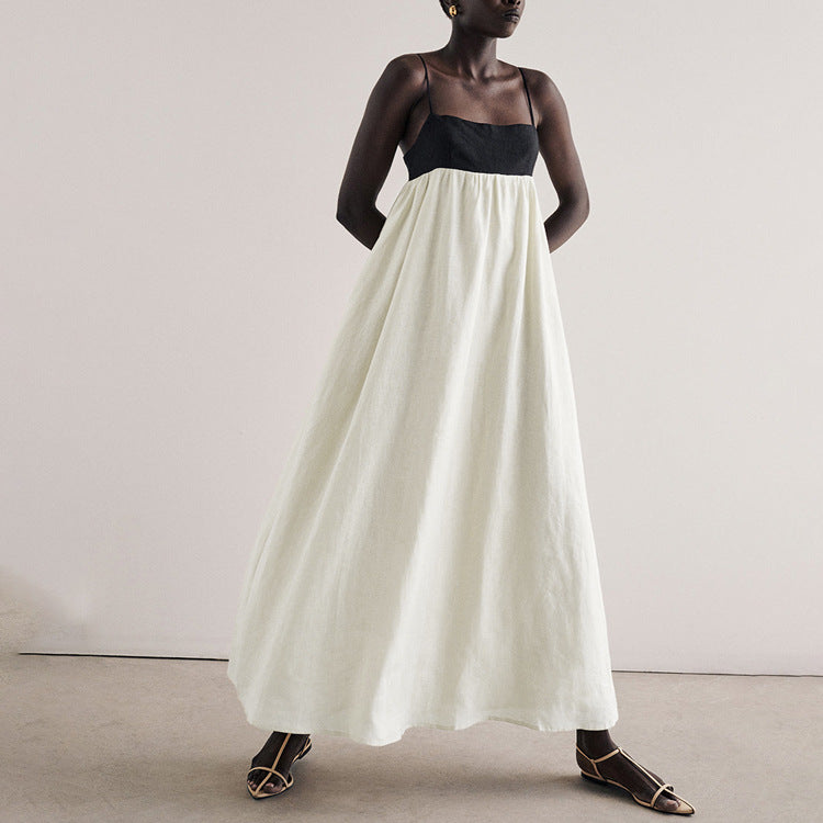 Isla Monochrome Maxi Dress
